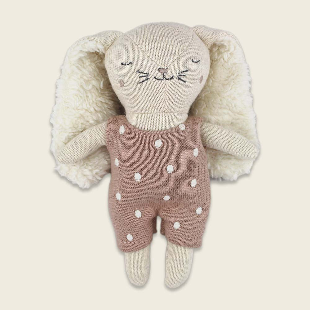 ava&yves Babyrassel Hase mit Anzug, puderrosa
