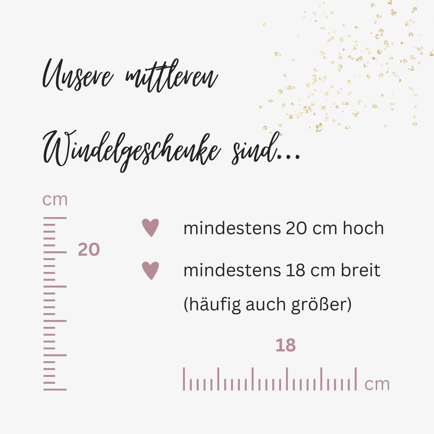 moments Windelgeschenk Häschen grau zur Geburt