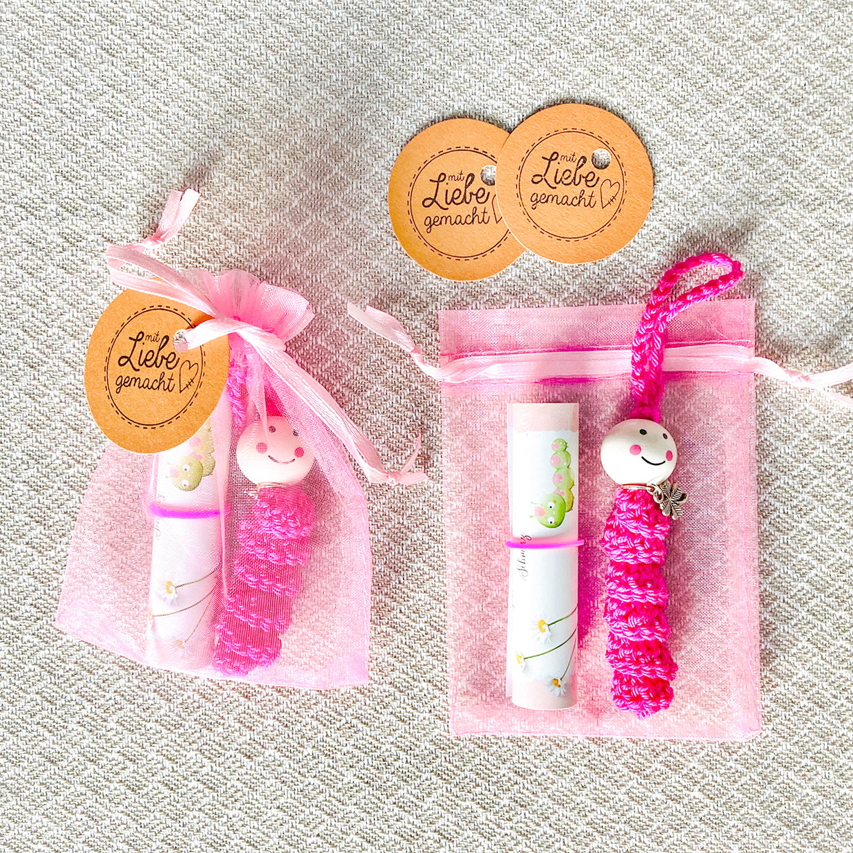 Glücksbringer Anhänger Sorgenwürmchen