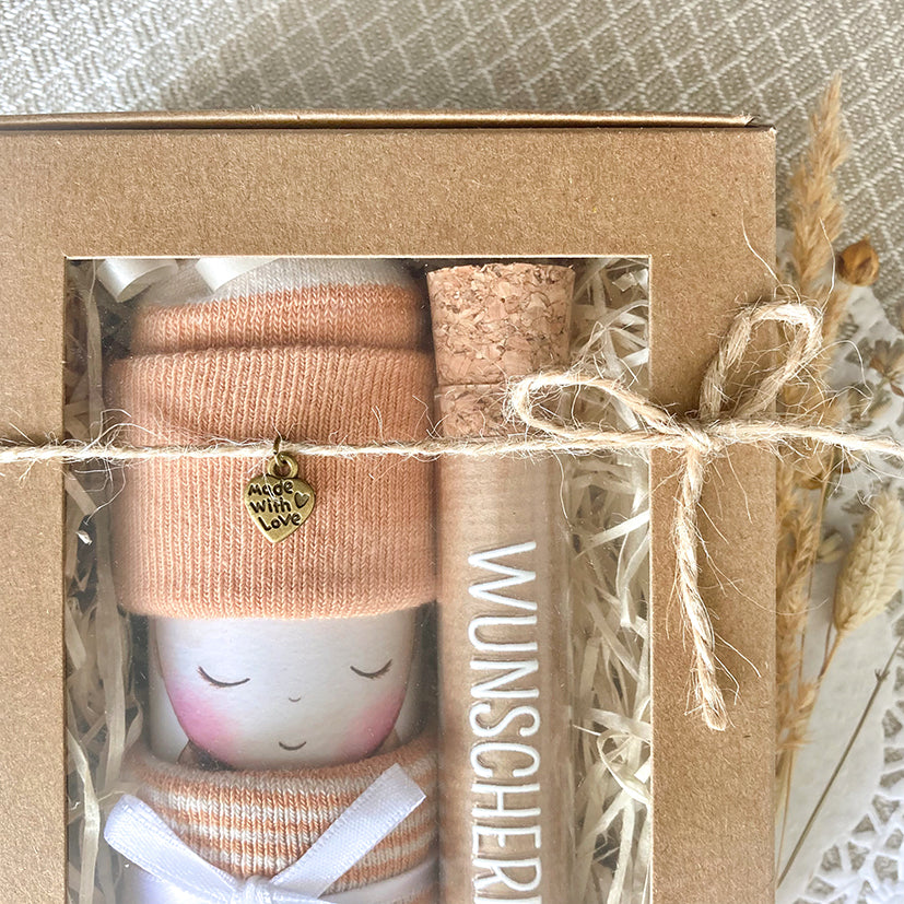 moments Windelbaby Geschenkbox zur Geburt mit Wunscherfüller, Geldgeschenk