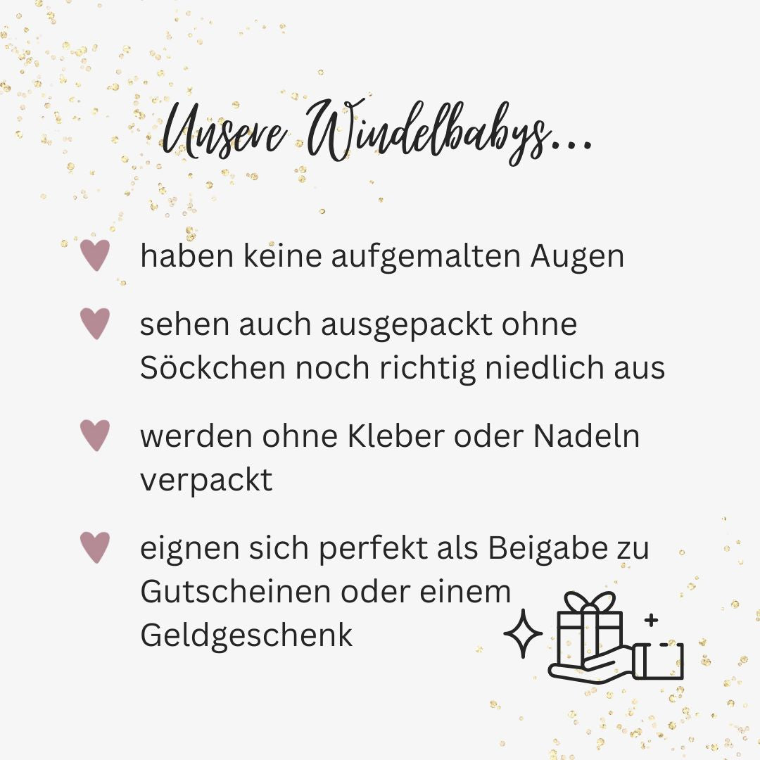 moments Windelbaby hellgrün zur Geburt