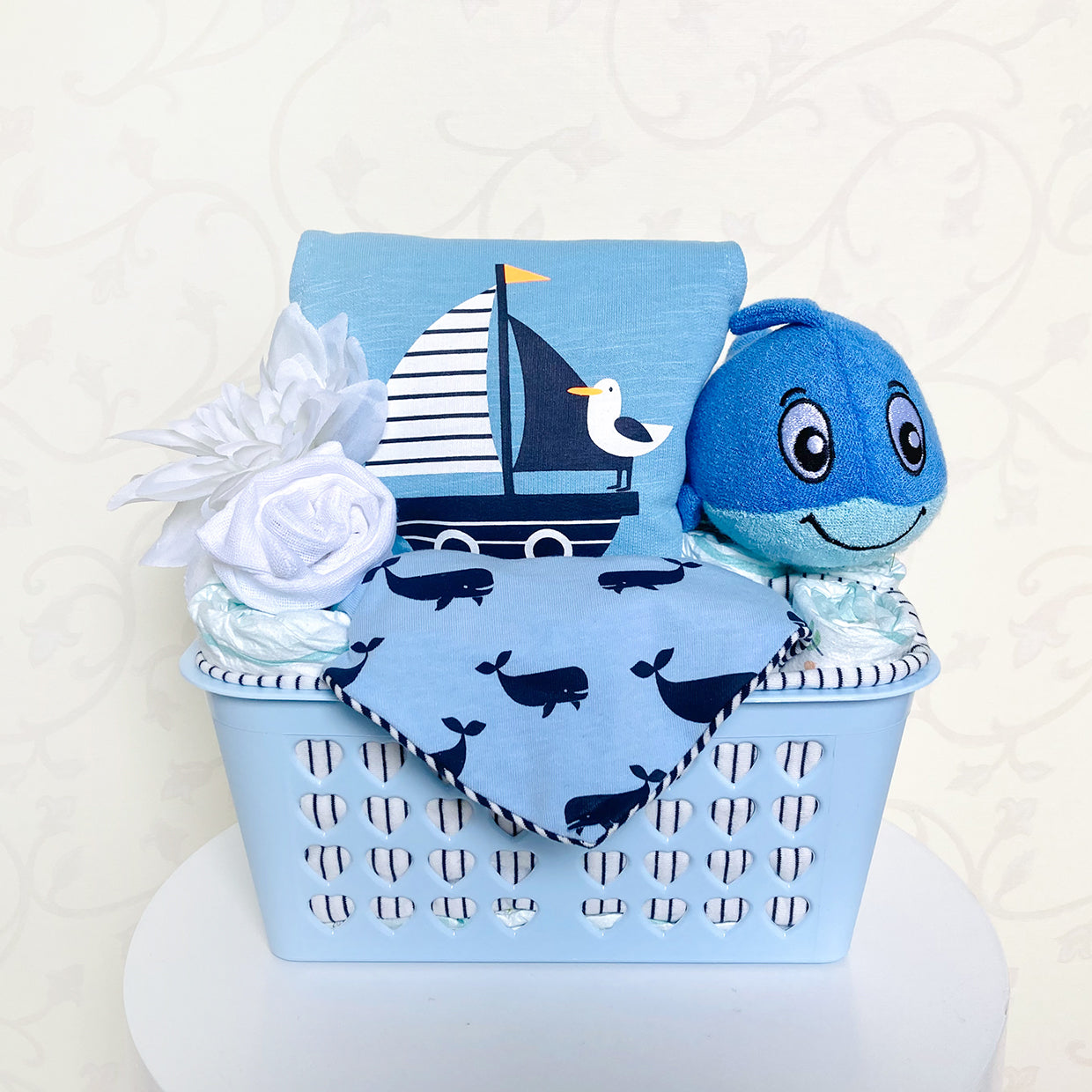 moments Windelgeschenk kleiner Wal zur Geburt