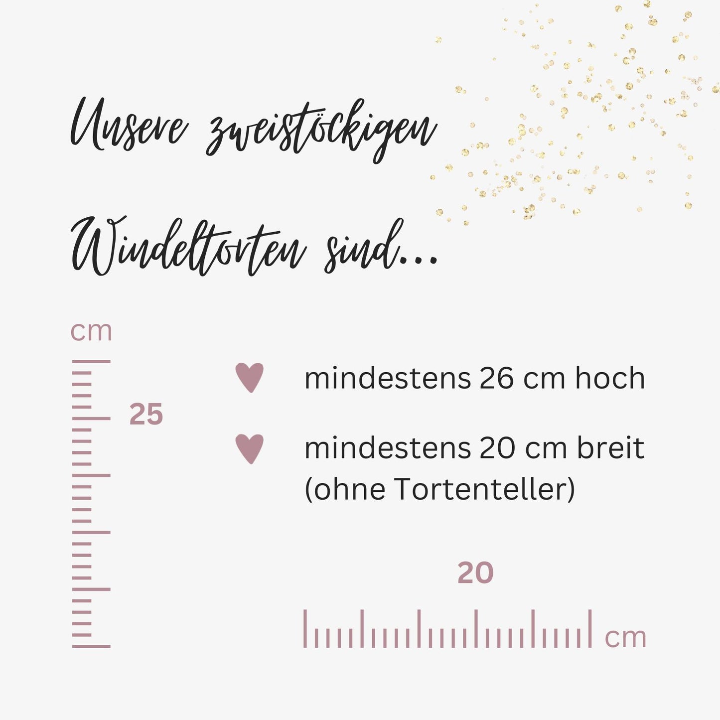moments Windeltorte Hase apricot beige zur Geburt