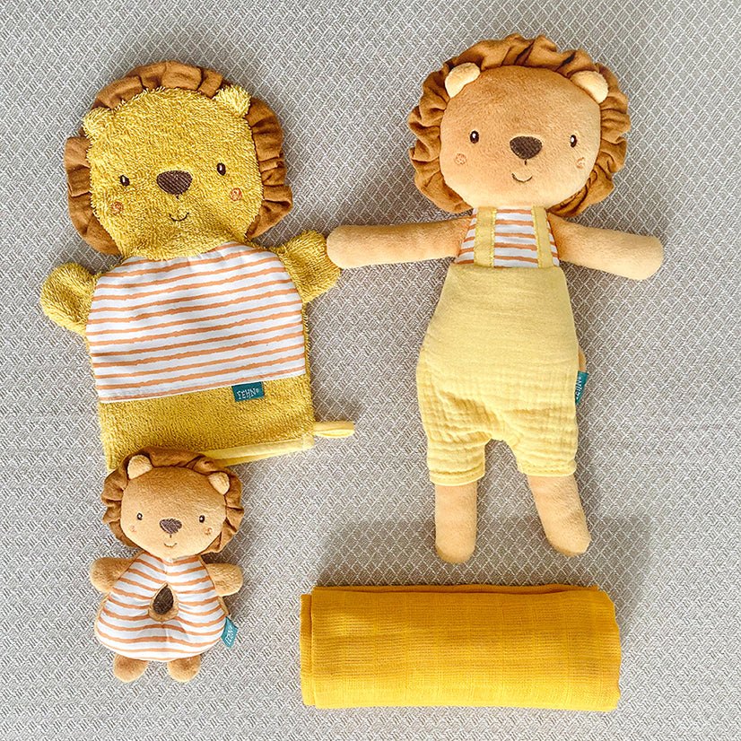 moments Windeltorte Löwe neutral gelb, beige zur Geburt