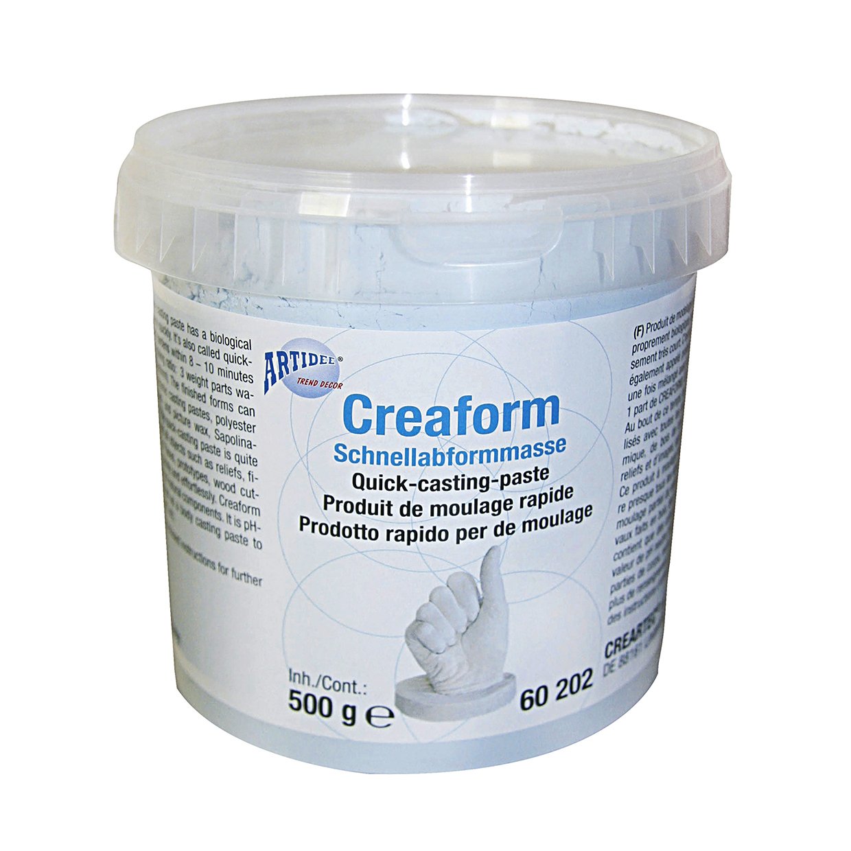 ARTIDEE® Creaform Schnellabformmasse, 500 g