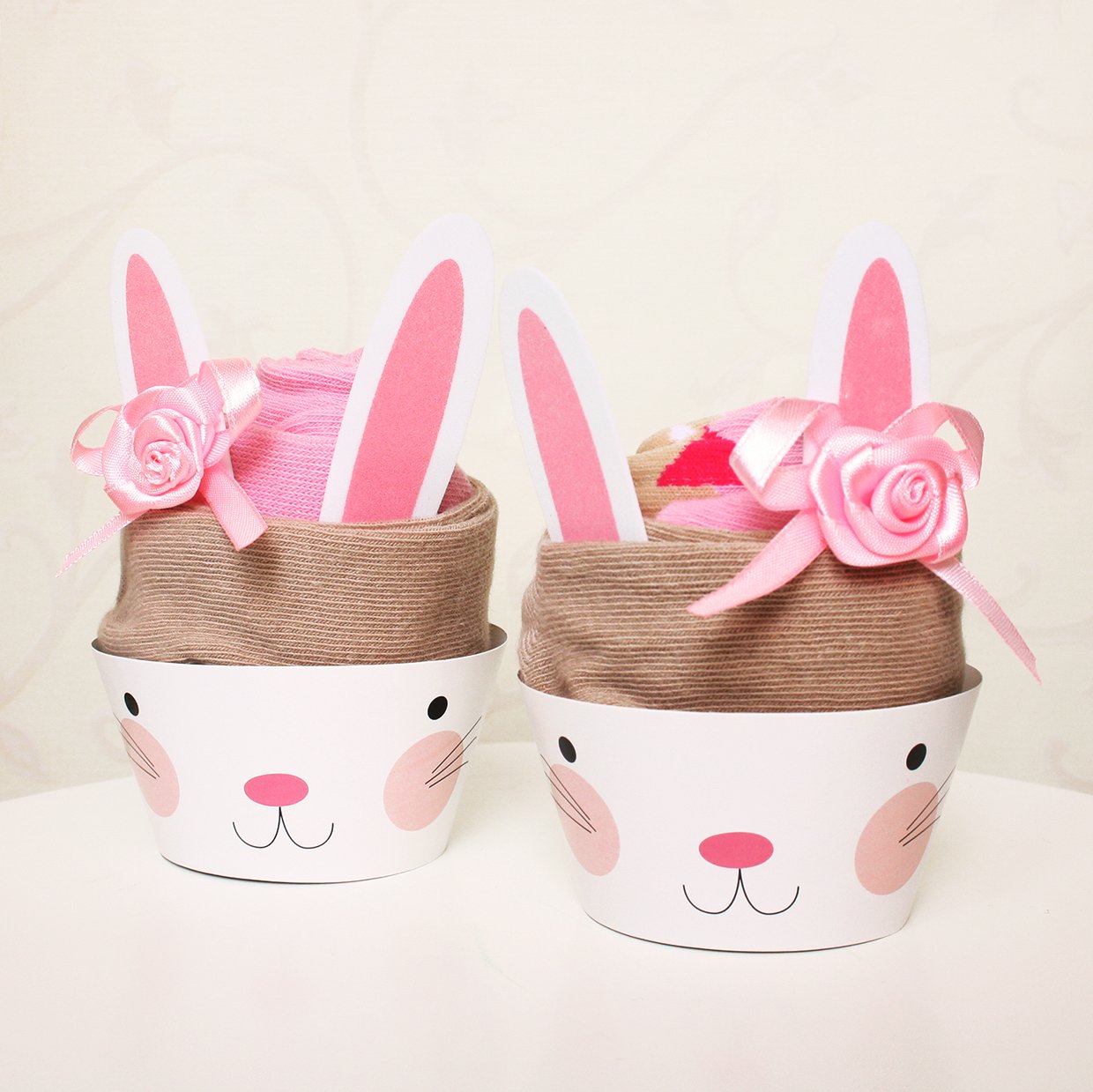 Babystrumpfhose als Häschen Muffin