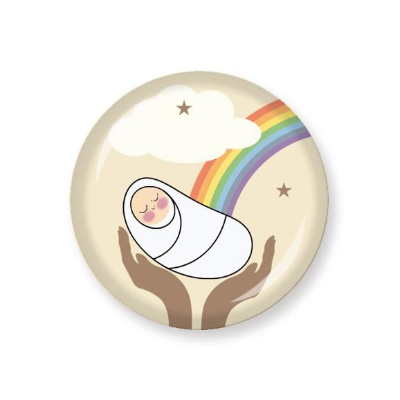 Button "Sternenkind" 3,7 cm