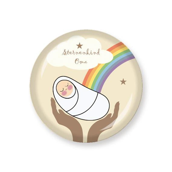 Button "Sternenkindoma" 3,7 cm