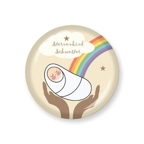 Button "Sternenkindschwester" 3,7 cm