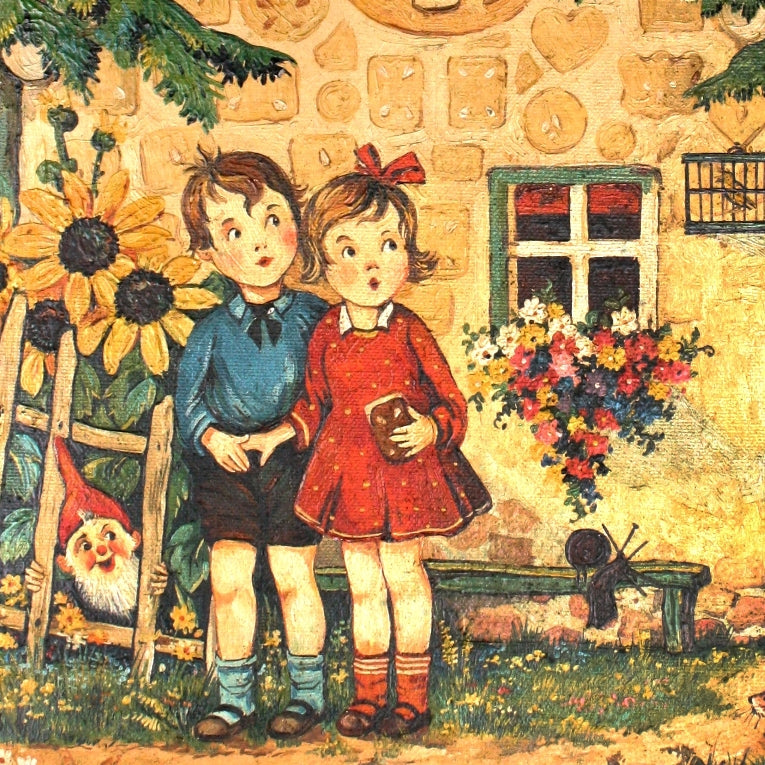 Hänsel & Gretel - Fineart Druck DIN A4