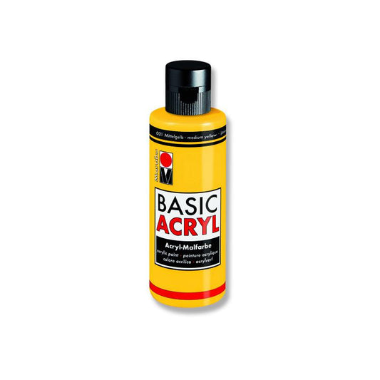 Marabu Basic Acrylfarbe 80ml, Wahl aus 27 versch. Farben
