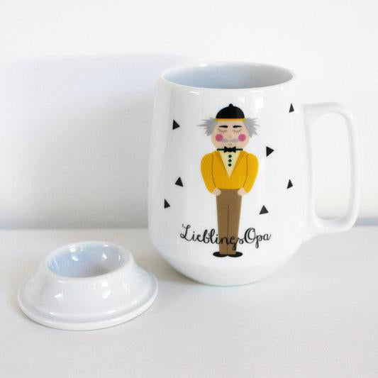 ava&yves Porzellanbecher Set Lieblingsopa