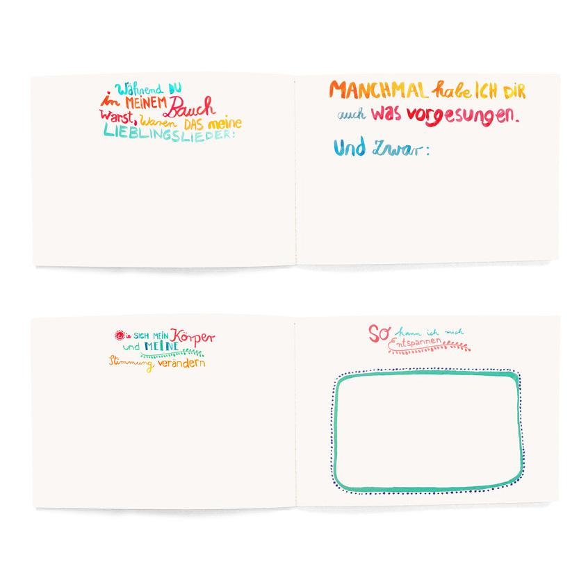 Frau Ottilie Buch Schwangerschaftstagebuch