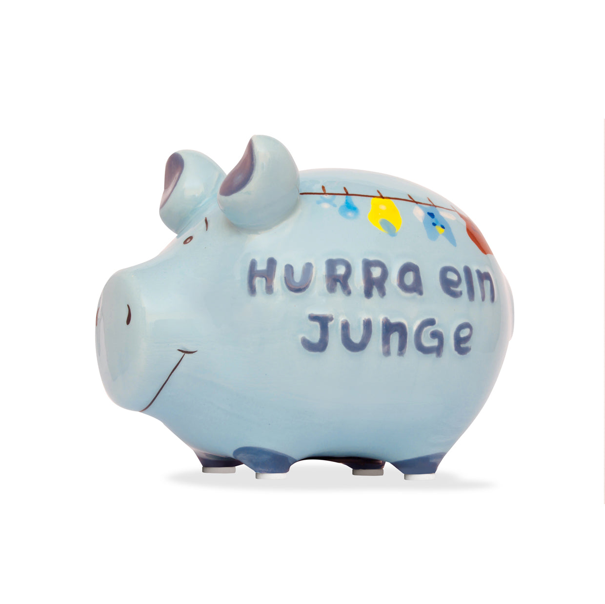 KCG Spardose, Sparschwein Zur Geburt Hurra ein Junge