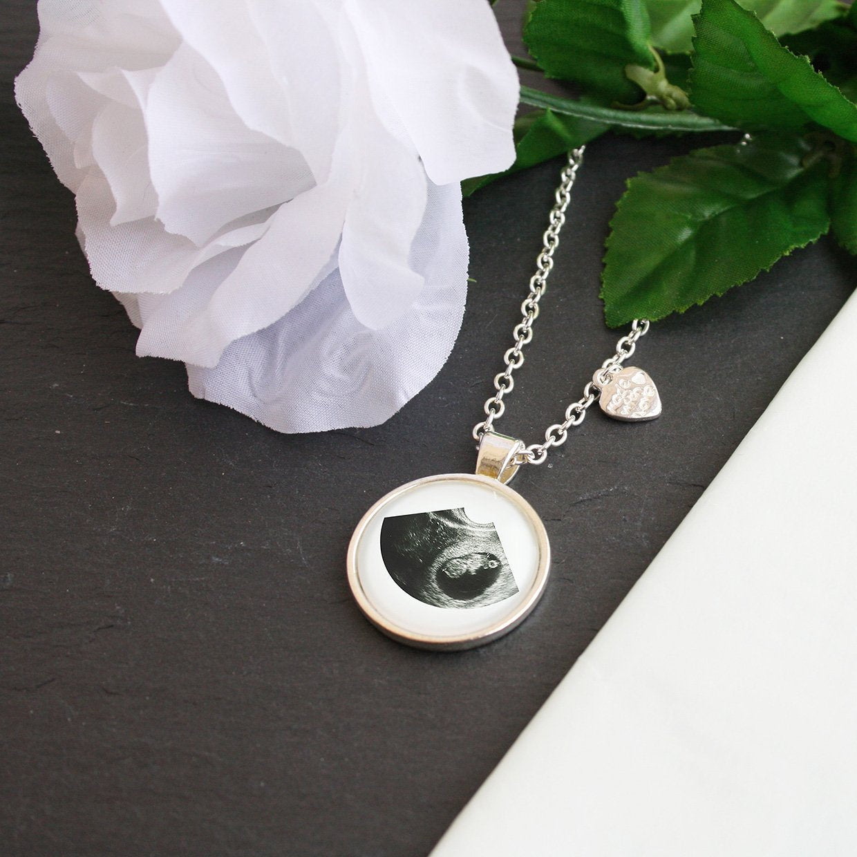 Personalisierte Kette - Ultraschallbild / Foto