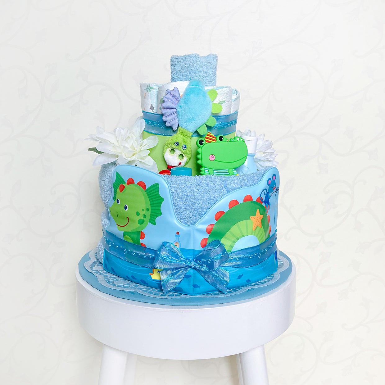 moments Windeltorte Badedrache zur Geburt