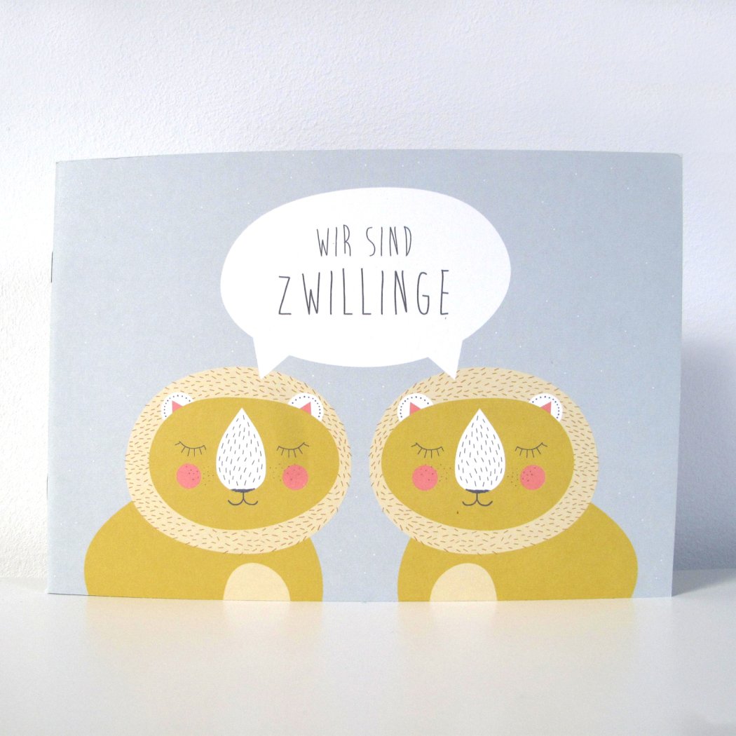 ava&yves Babybuch Wir sind Zwillinge