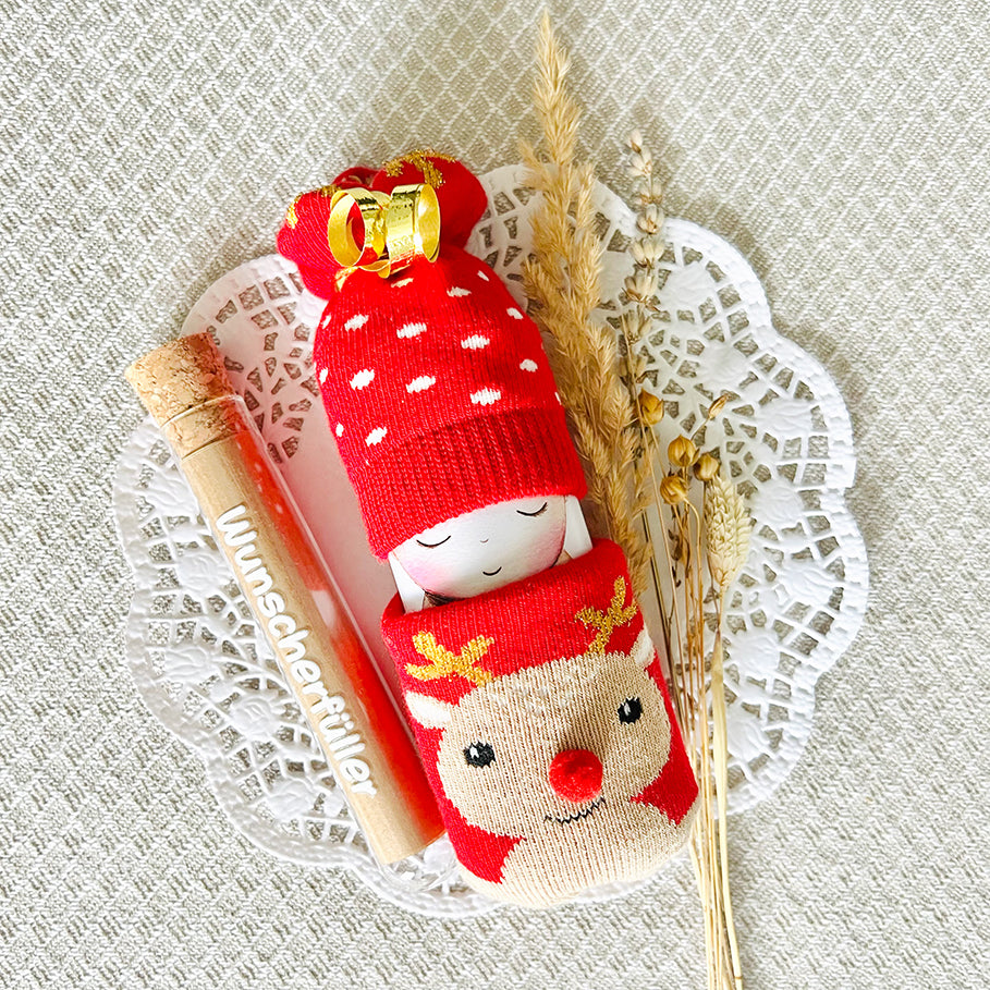 moments Windelbaby Geschenkbox zu Weihnachten mit Wunscherfüller