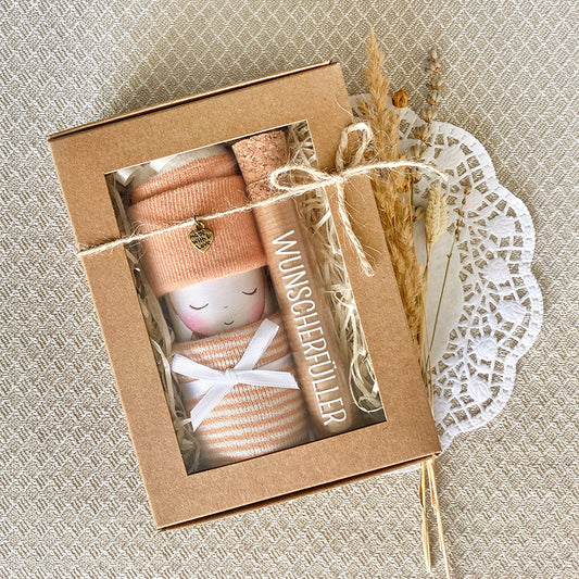 moments Windelbaby Geschenkbox zur Geburt mit Wunscherfüller, Geldgeschenk