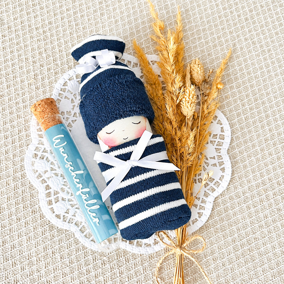 moments Windelbaby Geschenkbox zur Geburt mit Wunscherfüller, Geldgeschenk