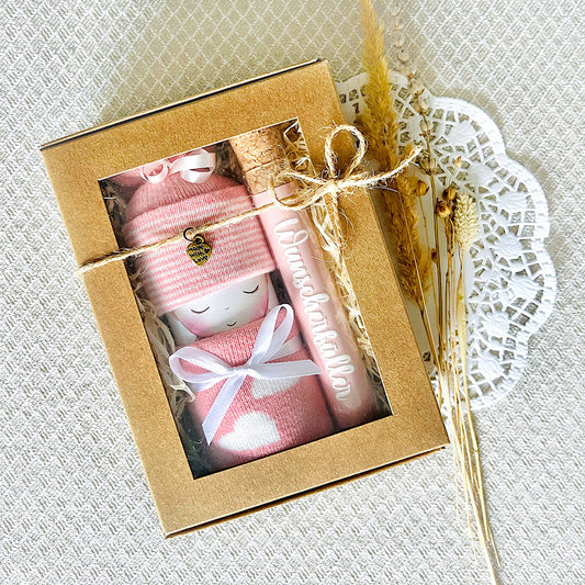 moments Windelbaby Geschenkbox zur Geburt mit Wunscherfüller, Geldgeschenk