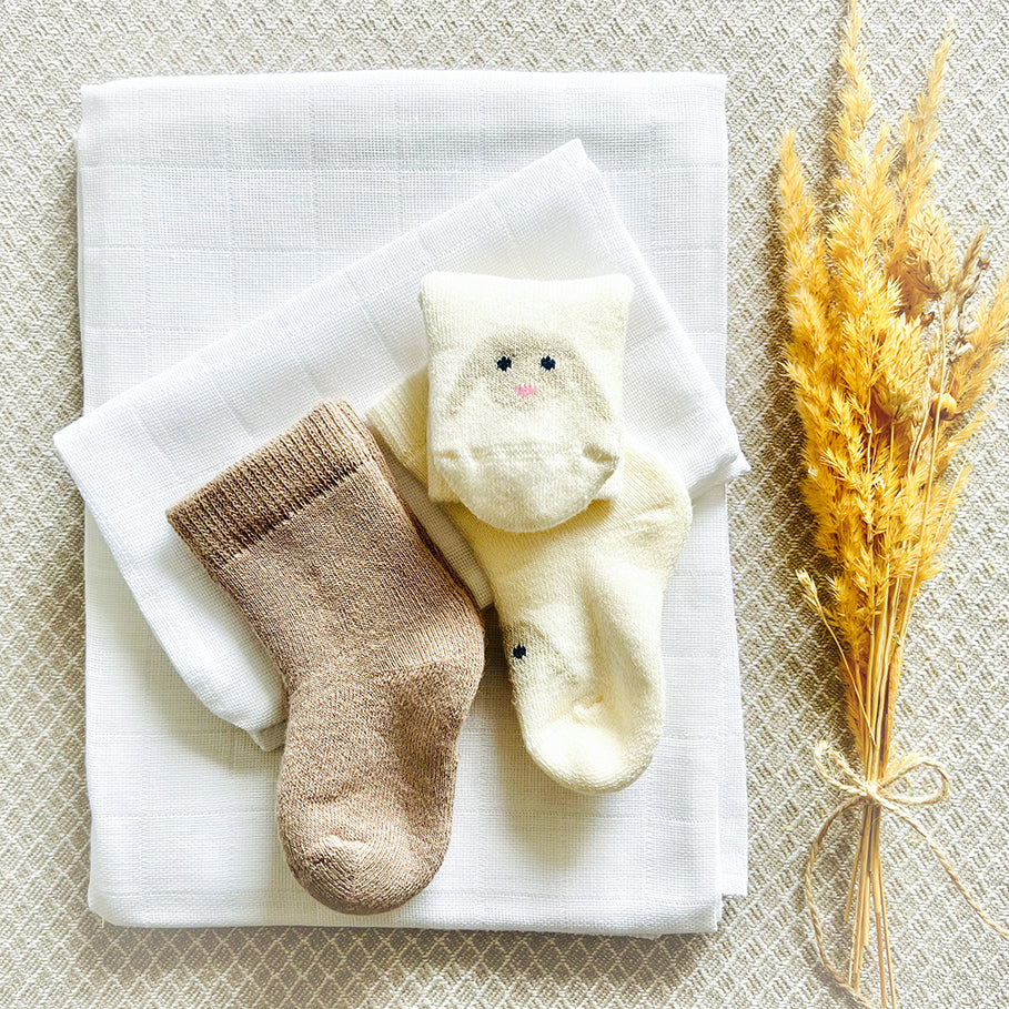 Windelbaby mocca zur Geburt – personalisierbares Geschenk