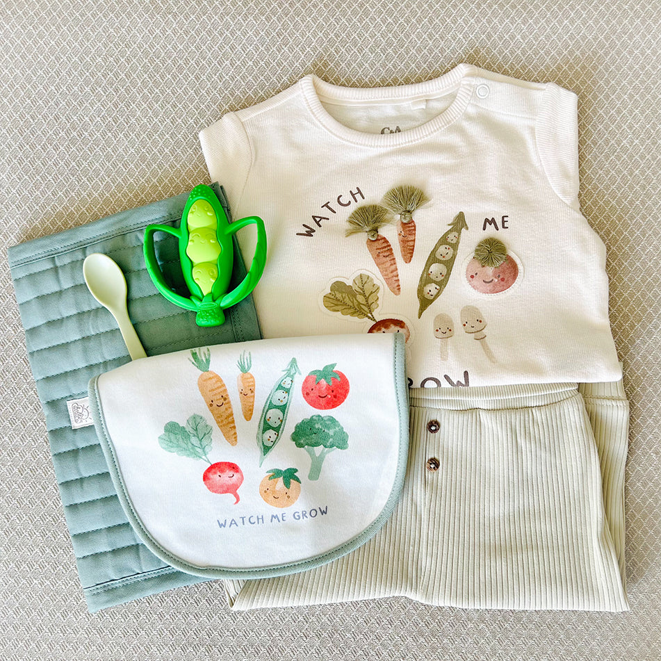 moments Windeltorte Erbse grün – Originelles Geschenk zur Geburt, Taufe & Babyparty