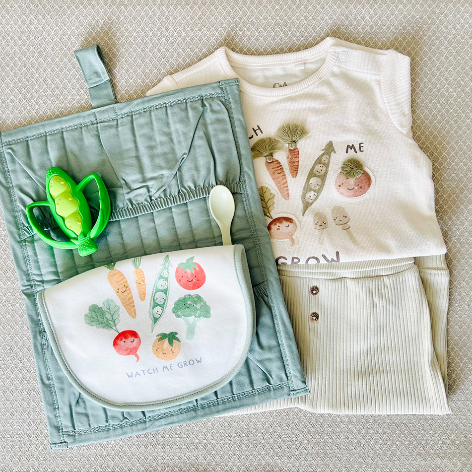 moments Windeltorte Erbse grün – Originelles Geschenk zur Geburt, Taufe & Babyparty