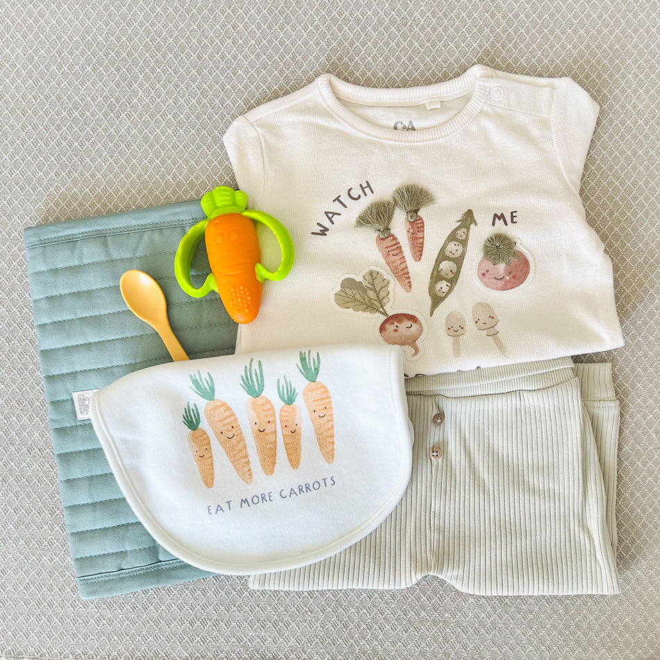 moments Windeltorte Karotte orange – Originelles Geschenk zur Geburt, Taufe & Babyparty