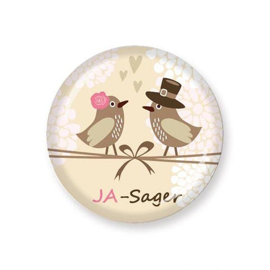 Button "JA-Sager" 3,2 cm