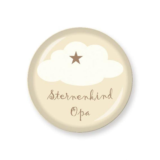 Button "Sternenkindopa" 3,7 cm