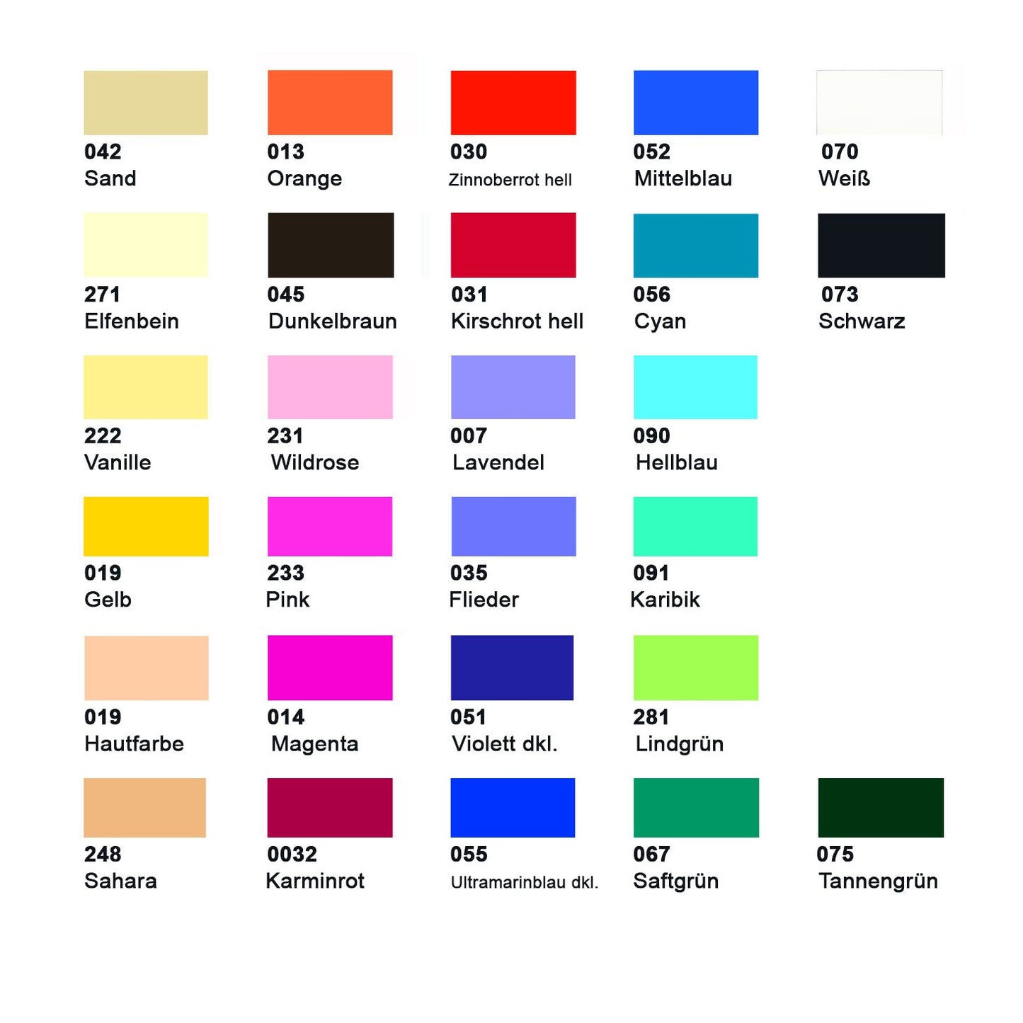 Marabu Basic Acrylfarbe 80ml, Wahl aus 27 versch. Farben